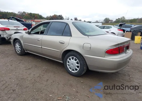 2003 Buick Century Custom из США, поврежденный, VIN 2G4WS52J431171040
